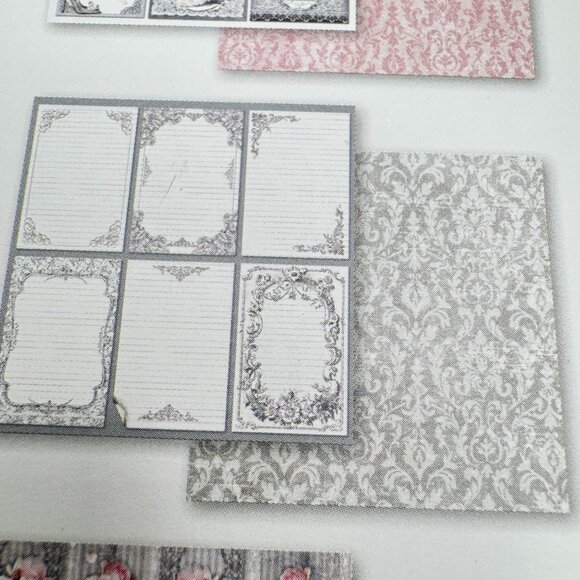 Stamperia Wedding Scrapbooking Pad 10 Double-Faced Sheets 12 x 12 Acid-Free NEW - Picture 12 of 16
